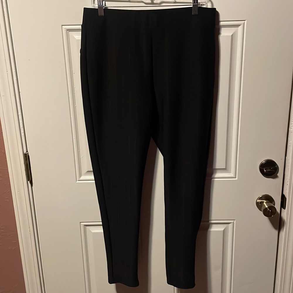 Grid pattern leggings